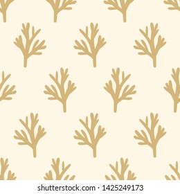 seamless pattern, leaf art background design for fabric scarf and decor