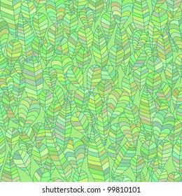 A seamless pattern with leaf, background