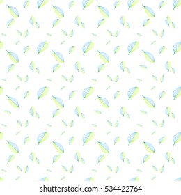 Seamless pattern with leaf,autumn leaf background
