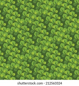 seamless pattern with the leaves 