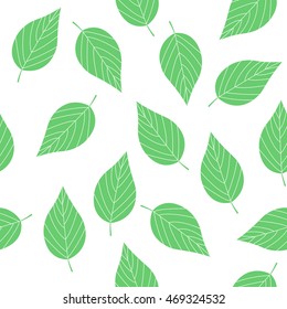 seamless pattern with leaves