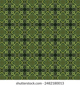 seamless pattern with leaves  background vector