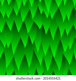 seamless pattern of leaves in bright green colors for prints on fabrics, packaging, ceramics and also for decoration of residential and thematic rooms