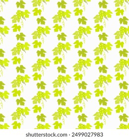 Seamless pattern, leaves, maple leaves, ornament, texture, contours, grape leaves