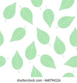 seamless pattern with leaves in vector, can be used for wallpaper, cover, textile