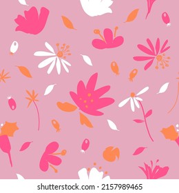 Seamless pattern leaves watercolor illustration. vector design for fashion, fabric, wallpaper and all prints on background earth tone color.

