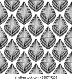 Seamless pattern with leaves.Design vector leaves pattern.