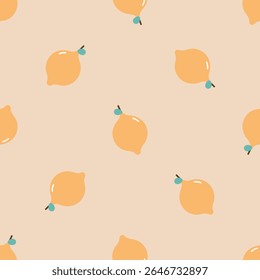 Padrão contínuo com limão. Para cartão, cartazes, banners, livros, impressão na embalagem, roupas, tecido, papel de parede, têxteis ou pratos