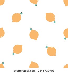Padrão contínuo com limão. Para cartão, cartazes, banners, livros, impressão na embalagem, roupas, tecido, papel de parede, têxteis ou pratos