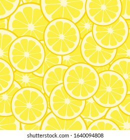 Seamless pattern lemon stile. Best vector illustration