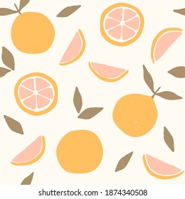 Patrón sin foco con limones. El cítrico produce una textura moderna sobre fondo azul. Ilustración gráfica del vector abstracto