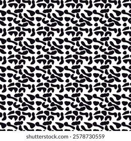Seamless pattern with leopard print. Animal skin texture.