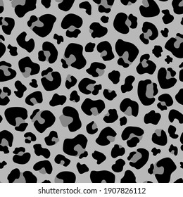 Seamless pattern Leopard print . Leopard background vector illustration