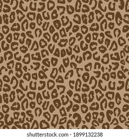 Seamless pattern of Leopard, Leopard skin fur seamless pattern background, Wild animal repeating print design, Vector wallpaper.