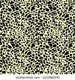 seamless pattern Leopard skin texture