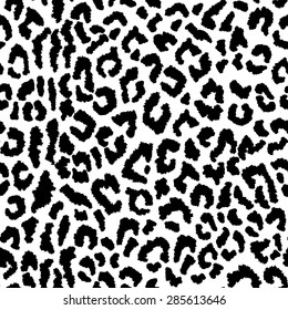 Seamless Pattern With Leopard Spots