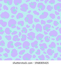 Seamless pattern, Leopard spots. Leopard background vector illustration	