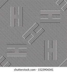 Seamless pattern with letter H