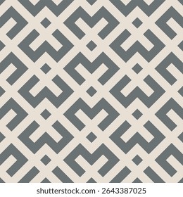 Seamless pattern of letters M and W texture in light brown and gray colors