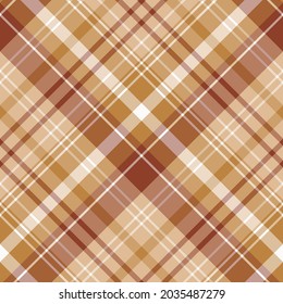 Seamless pattern in light autumn colors for plaid, fabric, textile, clothes, tablecloth and other things. Vector image. 2