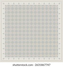 seamless pattern light brown square white