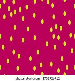 Seamless pattern with 
light green ovals on a 
crimson background. Suitable for fabric, wrapping paper, wallpaper, bags, clothes, dishes, cases on smartphones and tablets, wallets.
