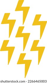 seamless pattern with lightnings, suitable to use for pattern on your design artwork