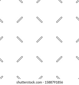 Seamless Pattern Line Background - Outline