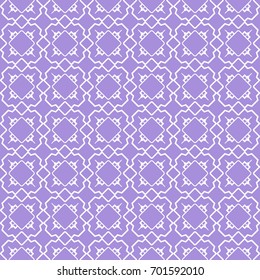 seamless pattern with Line, geometric shape . vector illustration. For interior design, printing, textile industry, tablecloth. purple color