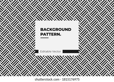 seamless pattern line illustration black and white background used for rhythm and layout