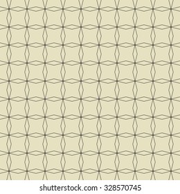 Seamless pattern with line rhombus