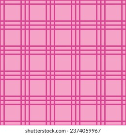 seamless pattern with a line. trendy pink stripe, texture. fashion background for girls. simple background for print, fabric, wallpaper, textile. Abstract geometric design. art vector.  barbie style