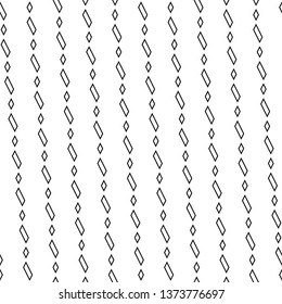 Seamless pattern. Linear backdrop. Small rhombuses, parallelograms ornament. Polygons wallpaper. Geometric background. Digital paper, textile print, abstract. Vector