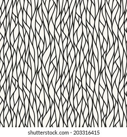 Seamless pattern with linear waves. Endless stylish texture. Ripple background