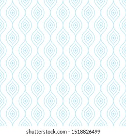 Seamless pattern of lines. Beautiful ornament.