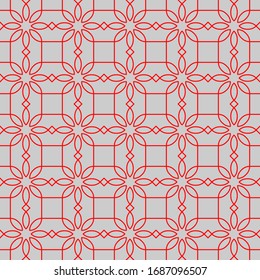 Seamless pattern of lines. Beautiful ornament. Geometric background. Vector illustration. Good quality. Good design.
