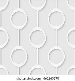 Seamless pattern of lines and circles. Geometric wallpaper. Soft background. Vector illustration. Good quality. Good design.