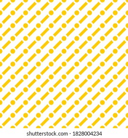 Patrón sin inconvenientes de líneas y puntos. Fondo geométrico anaranjado.