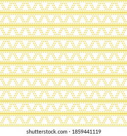 Nahtlose Muster von Linien und Punkten. Geometrischer gepunkteter Hintergrund.