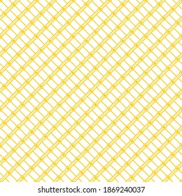 Seamless pattern of lines and dots. Geometric striped background.