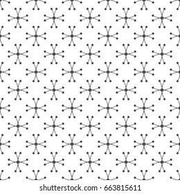 Seamless pattern of lines and dots. Geometric background. Vector illustration. Good quality. Good design.