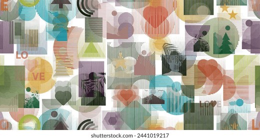 Seamless pattern with lines . Fabric pattern with striped Design elements .Repeating  lines .Geometric shape. Dynamic geometrical Endless overlay texture.