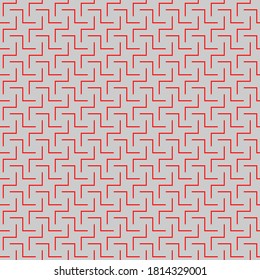Seamless pattern of lines. Geometric background.