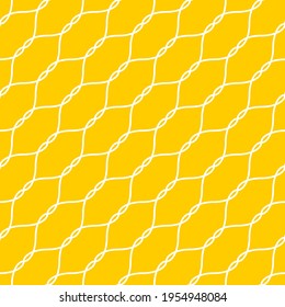 Motif harmonieux de lignes. Arrière-plan géométrique orange.