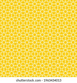 Seamless pattern of lines. Geometric orange background.
