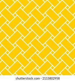 Seamless pattern of lines. Geometric orange background. Unusual lattice.