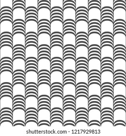 Seamless pattern of lines. Geometric striped background. Vector illustration. Good quality. Good design.