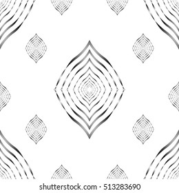 seamless pattern lines geometric vector background