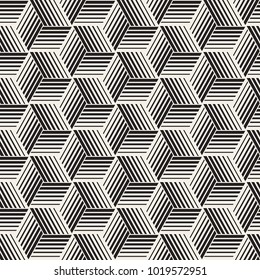 Seamless pattern with lines lattice. Vector abstract geometric background. Stylish cell structure