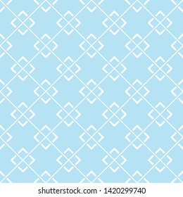 Seamless pattern of lines and rhombuses. Geometric background. Unusual lattice. Vector illustration. Good quality. Good design.
